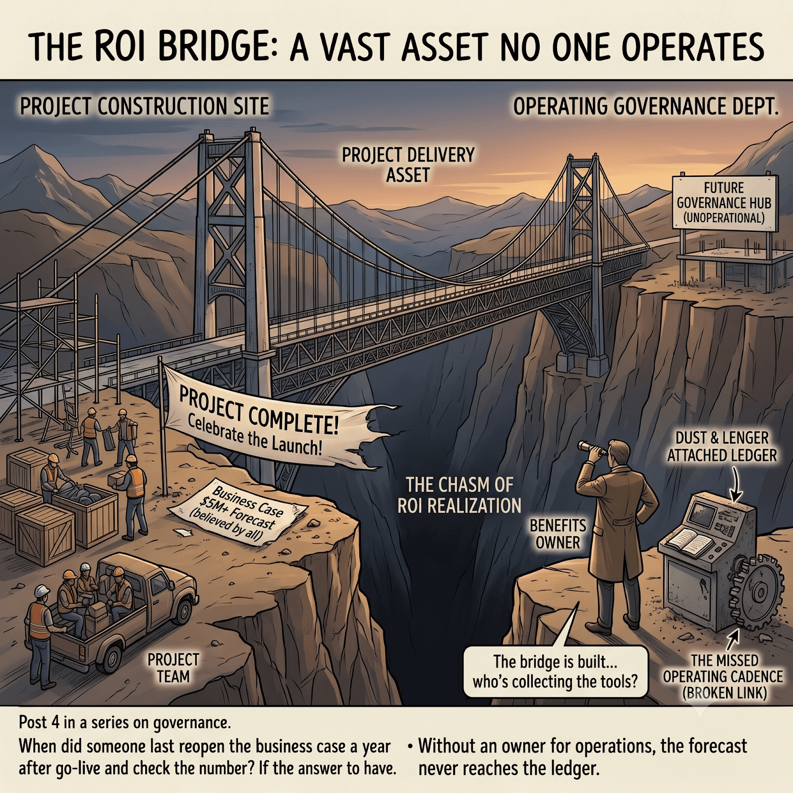 Why the ROI You Approved Never Reaches the P&L