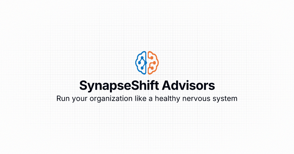 Shift Technical Advisor SynapseShift Advisors — The Operating Model That Fixes the System